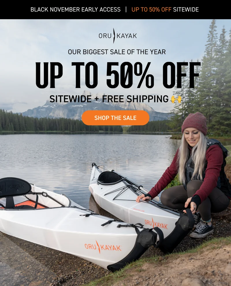 BLACK FRIDAY EARLY ACCESS: UP TO 50% OFF + FLASH FREE SHIPPING OFFER