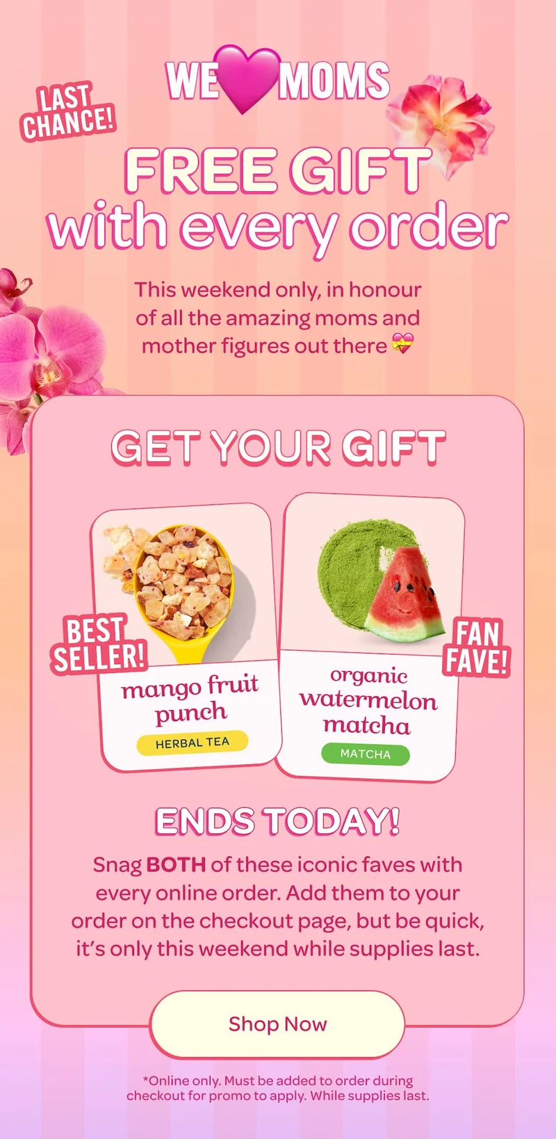free gift with every order