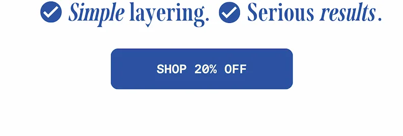 Shop 20% Off
