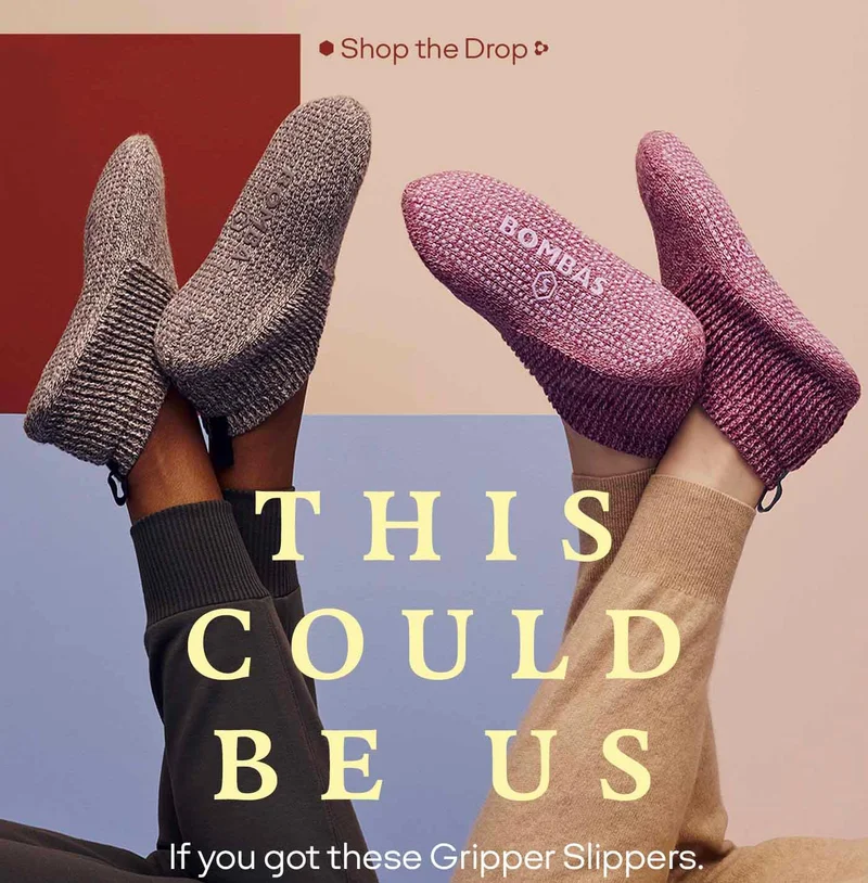 Shop the Drop | THIS COULD BE US | If you got these Gripper Slippers.