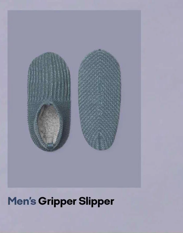 Men's Gripper Slipper