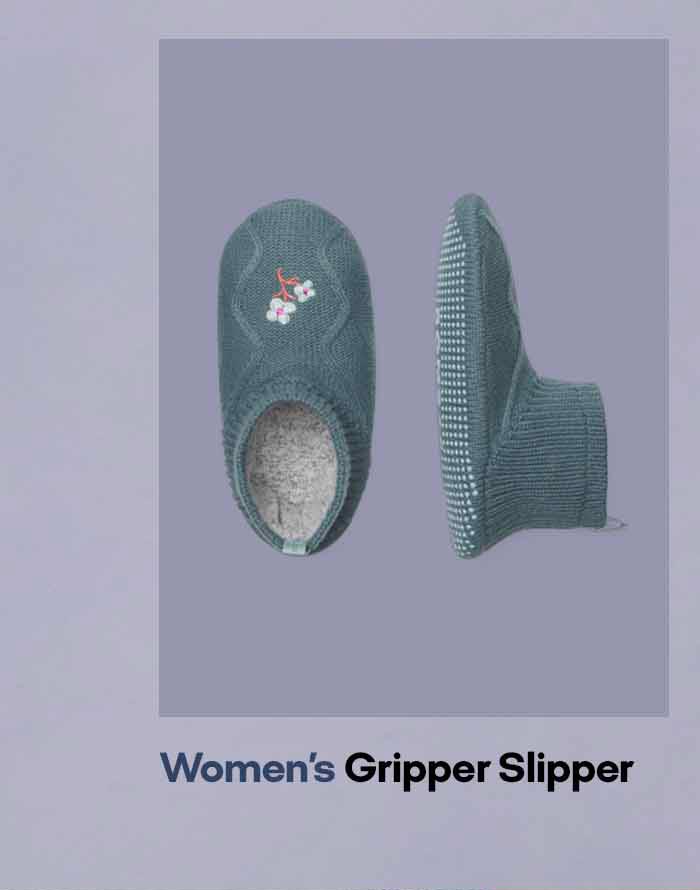 Women's Gripper Slipper