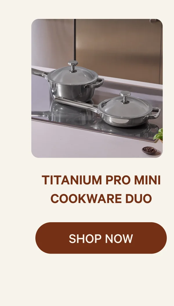 Titanium Pro Mini Cookware Duo