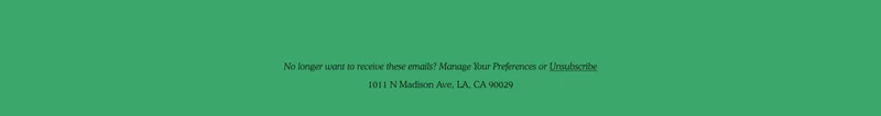 Manage Preferences