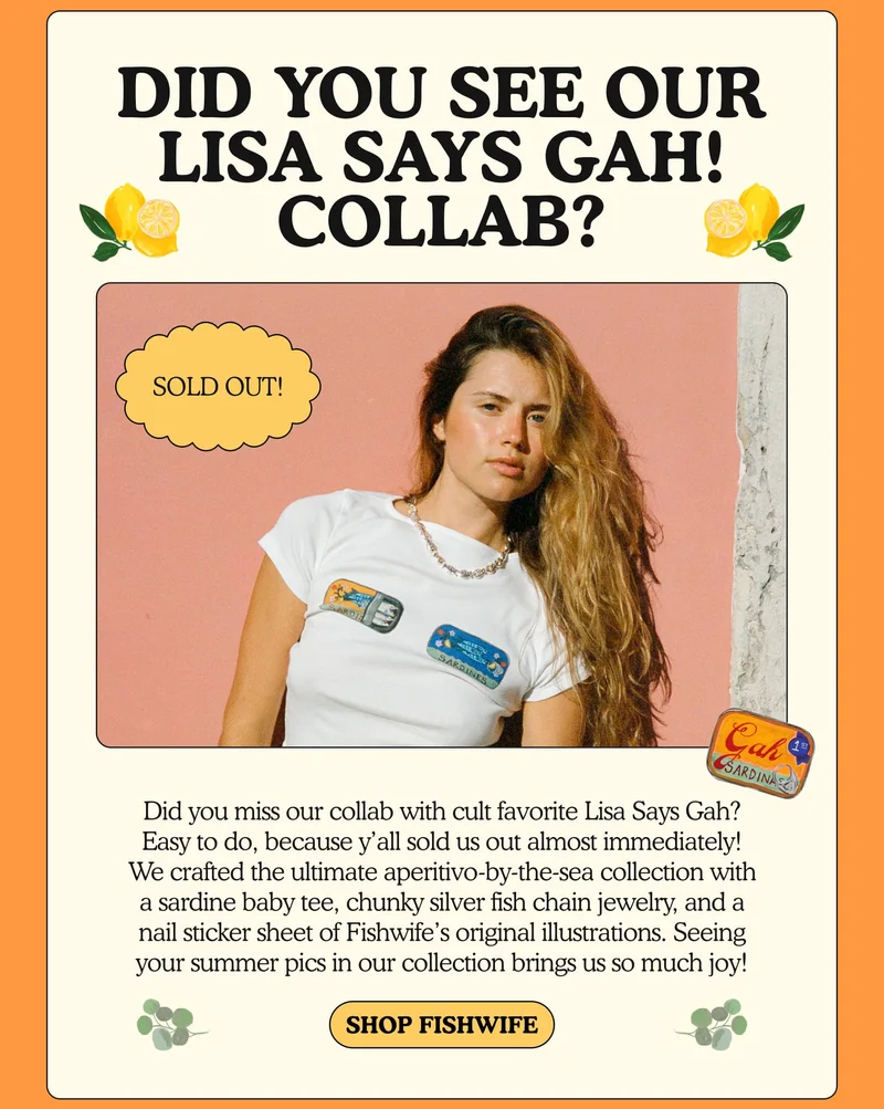 lisa says gah