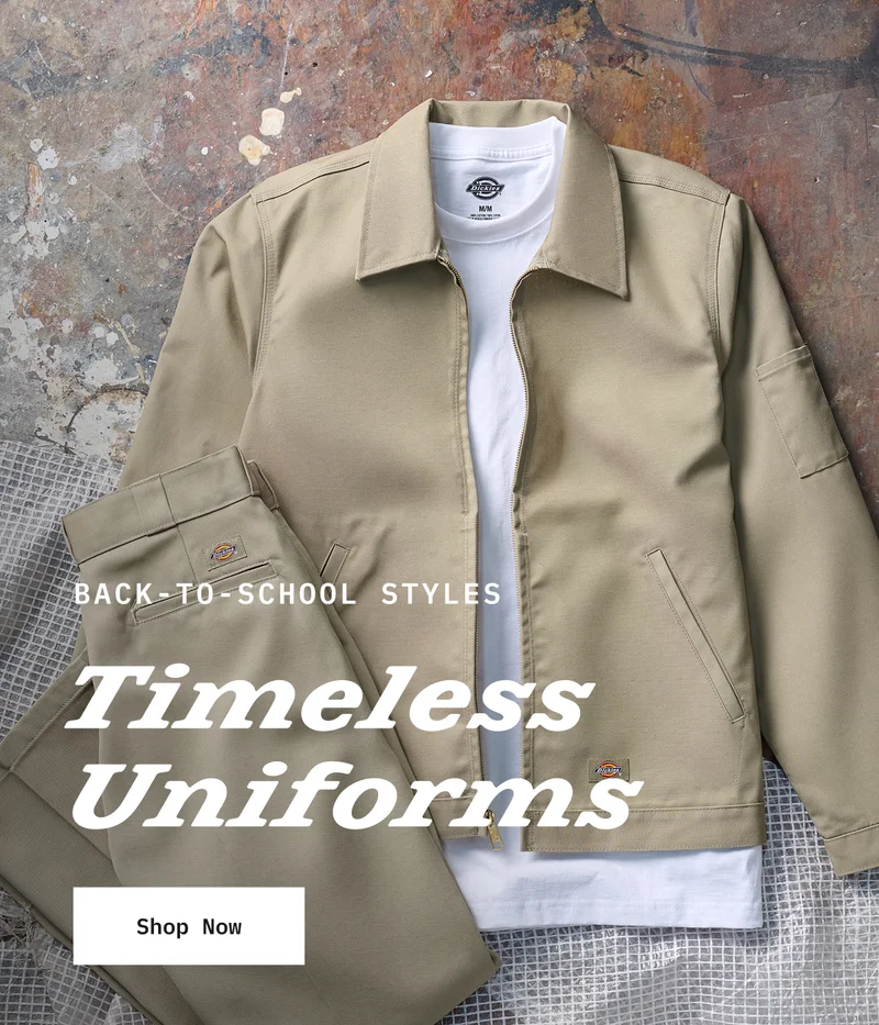 BACK-TO-SCHOOL STYLES. Timeless Uniforms. Shop Now.