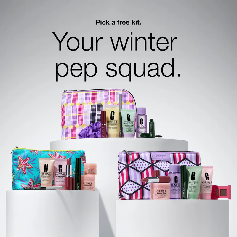 Pick a free kit. Your winter pep squad.