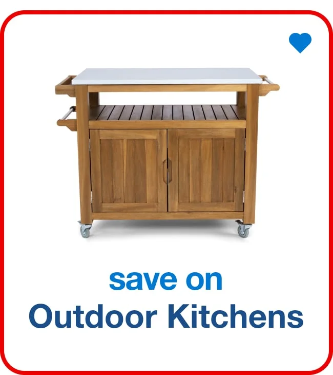 Save on Outdoor Kitchens - Shop Now!