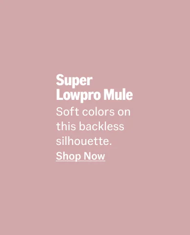 Pink Super Lowpro Mule