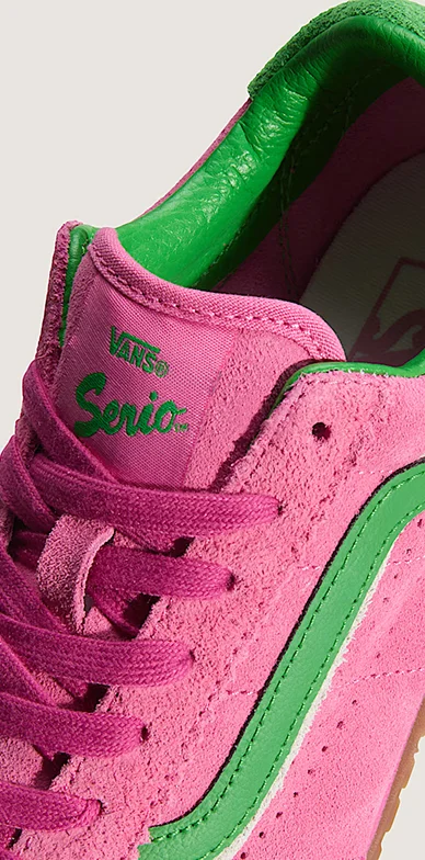 Fizz Pink Bright Green Super Lowpro Shoe