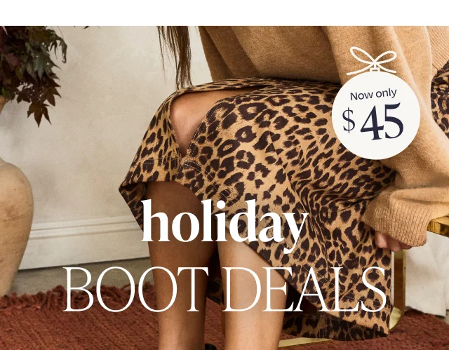 Holiday Boot Deals - Image