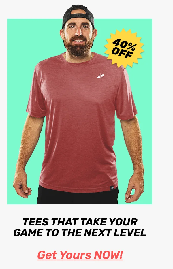 40% OFF | TEES THAT TAKE YOUR GAME TO THE NEXT LEVEL | CTA: Get Yours Now!