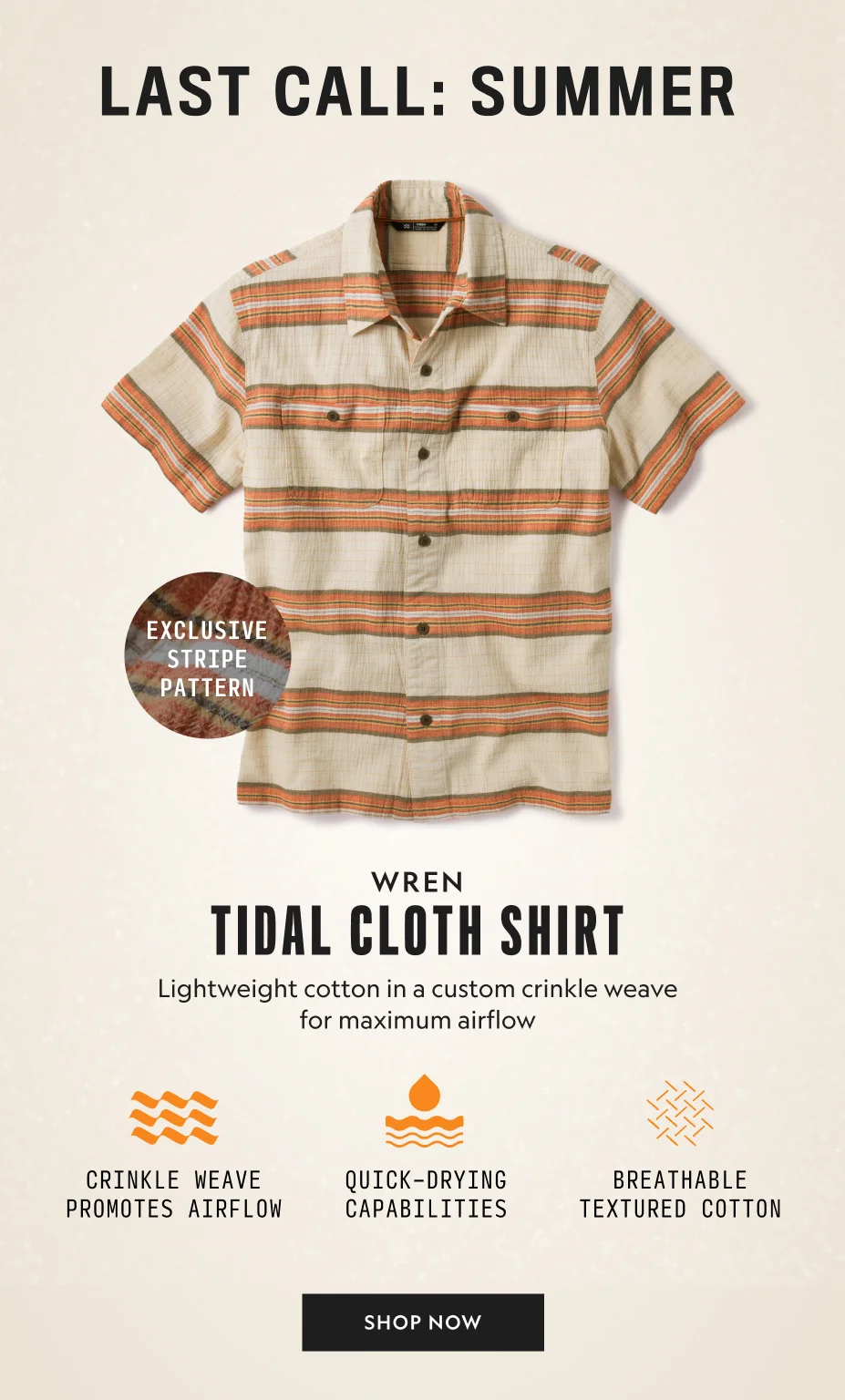 Tidal Cloth Short Sleeve Shirt