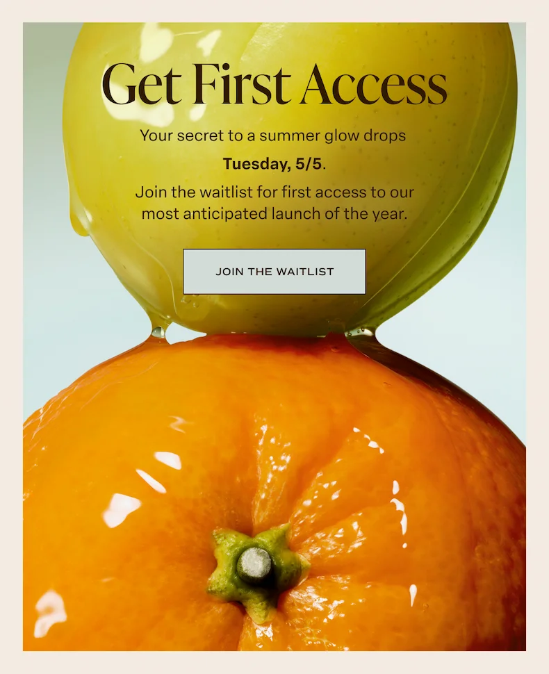Join the Waitlist - Vitamin C Body Serum