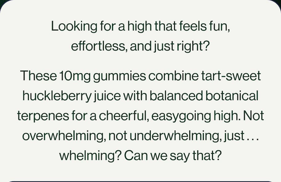 Looking for a high that feels fun, effortless, and just right?