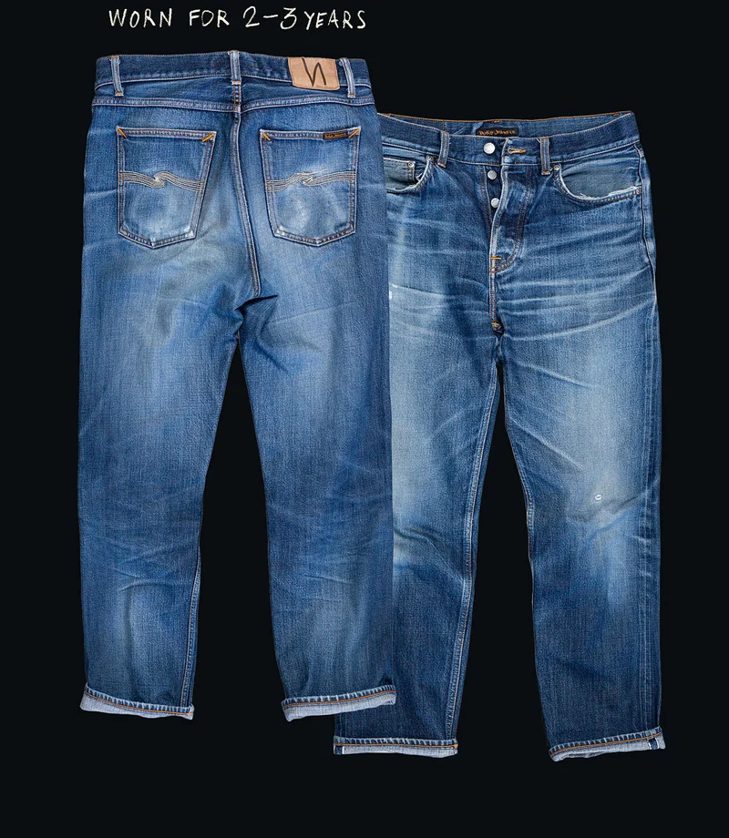 Steady Eddie II Kojima Selvage worn for 2-3 years