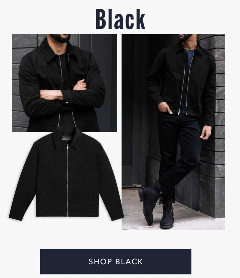 Shop Black Mechanic Jacket