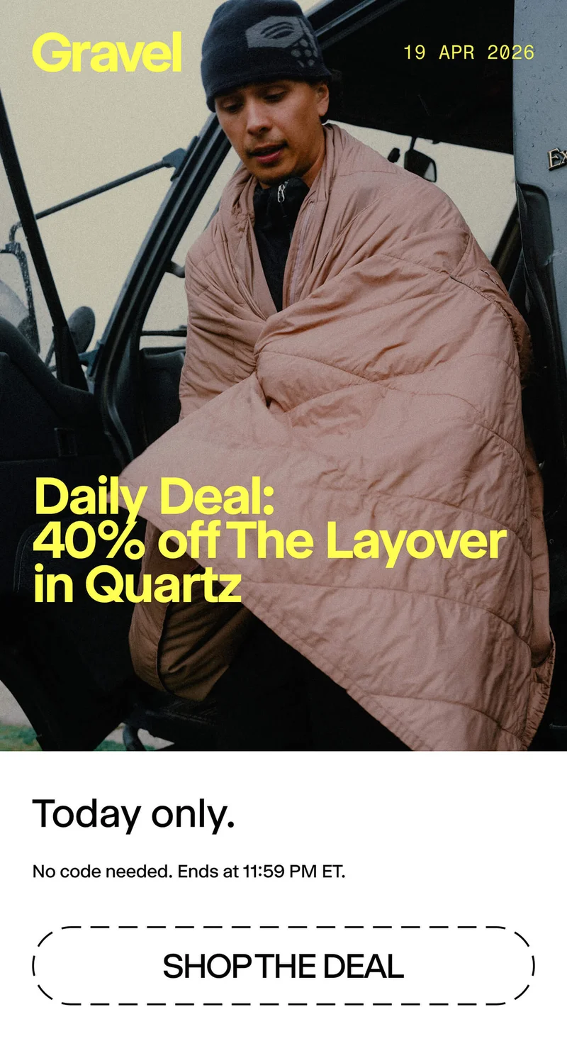 Gravel | Daily Deal 40% Layover in Quartz Gravel | Daily Deal 40% Layover in Quartz