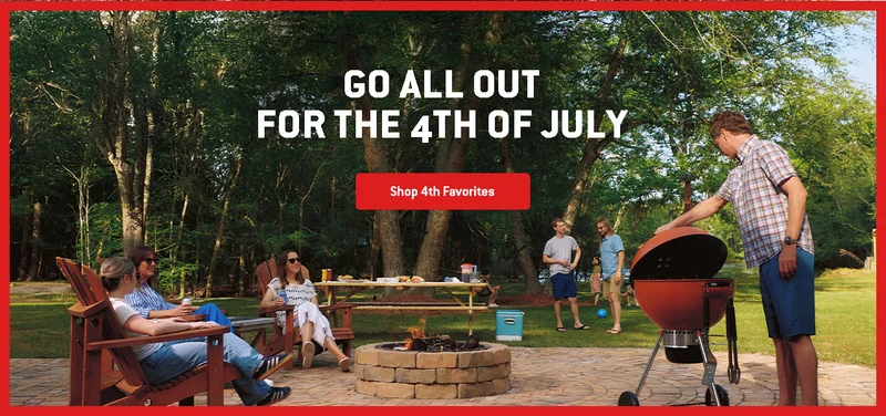 GO ALL OUTFOR THE 4TH OF JULY