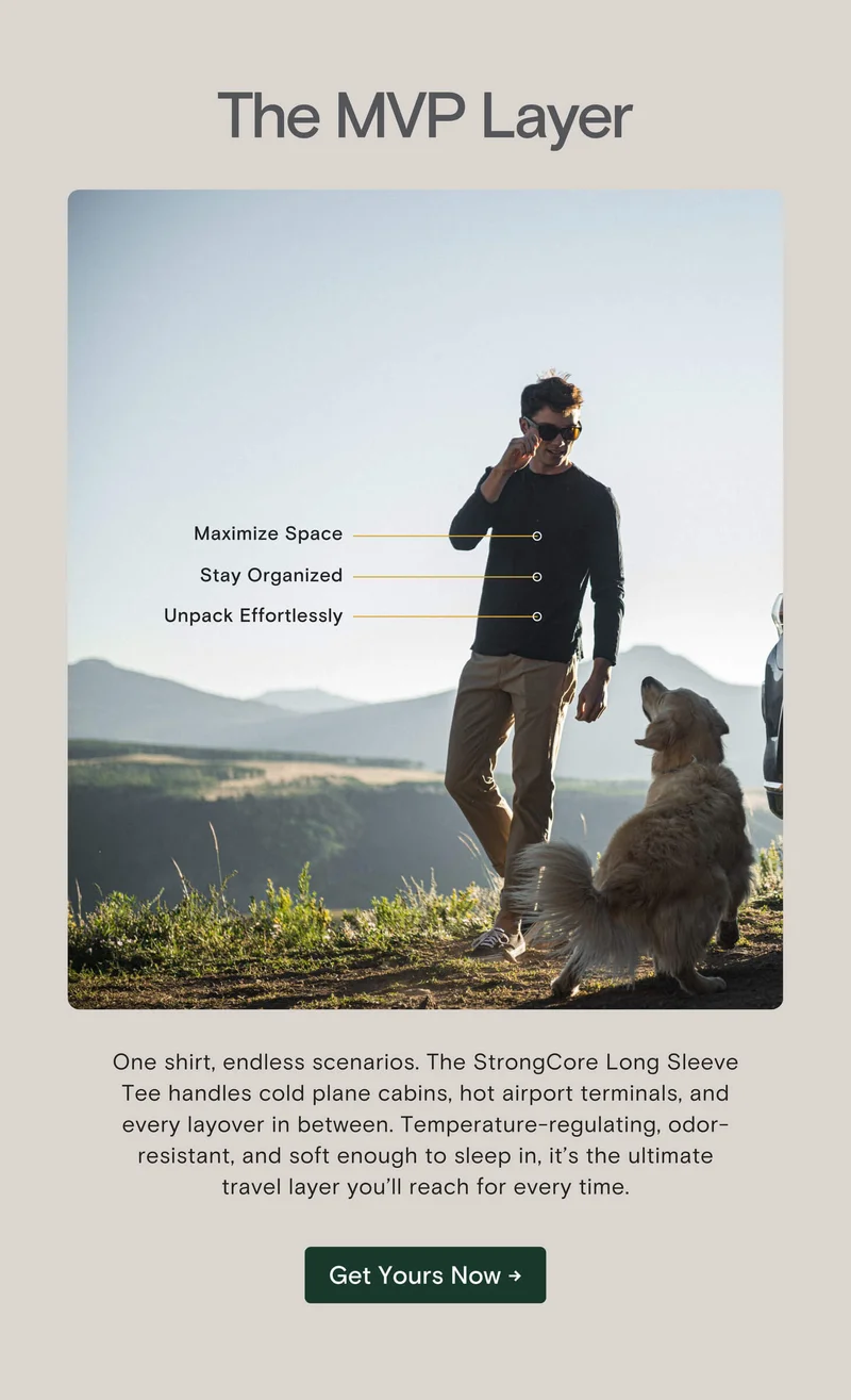 StrongCore Merino Long Sleeve Tee