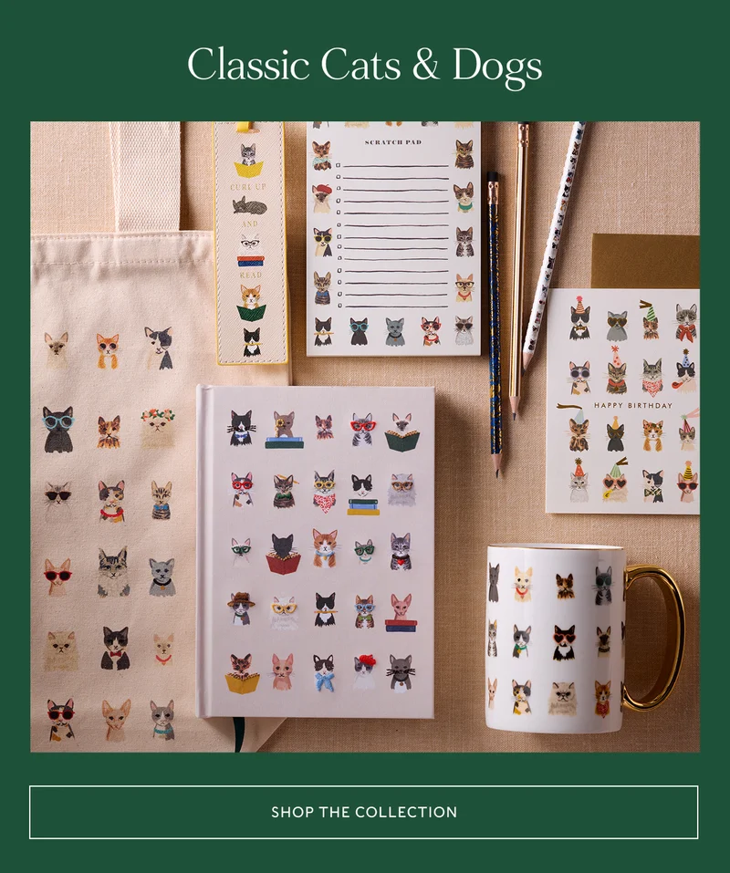 Classic Cats & Dogs SHOP THE COLLECTION