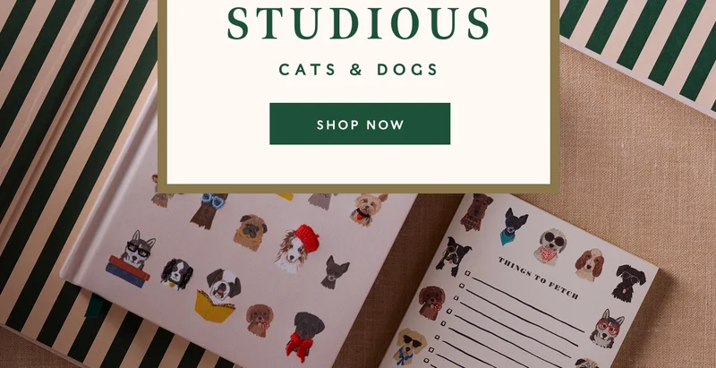 Studious Cats and Dogs - Shop now
