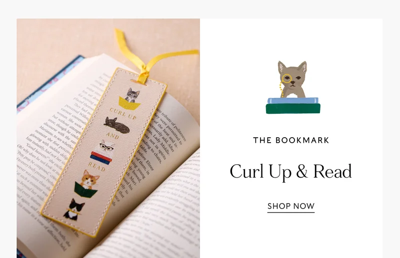 THE BOOKMARK Curl Up & Read SHOP NOW
