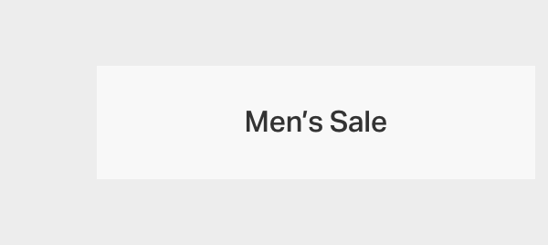 Men's Sale