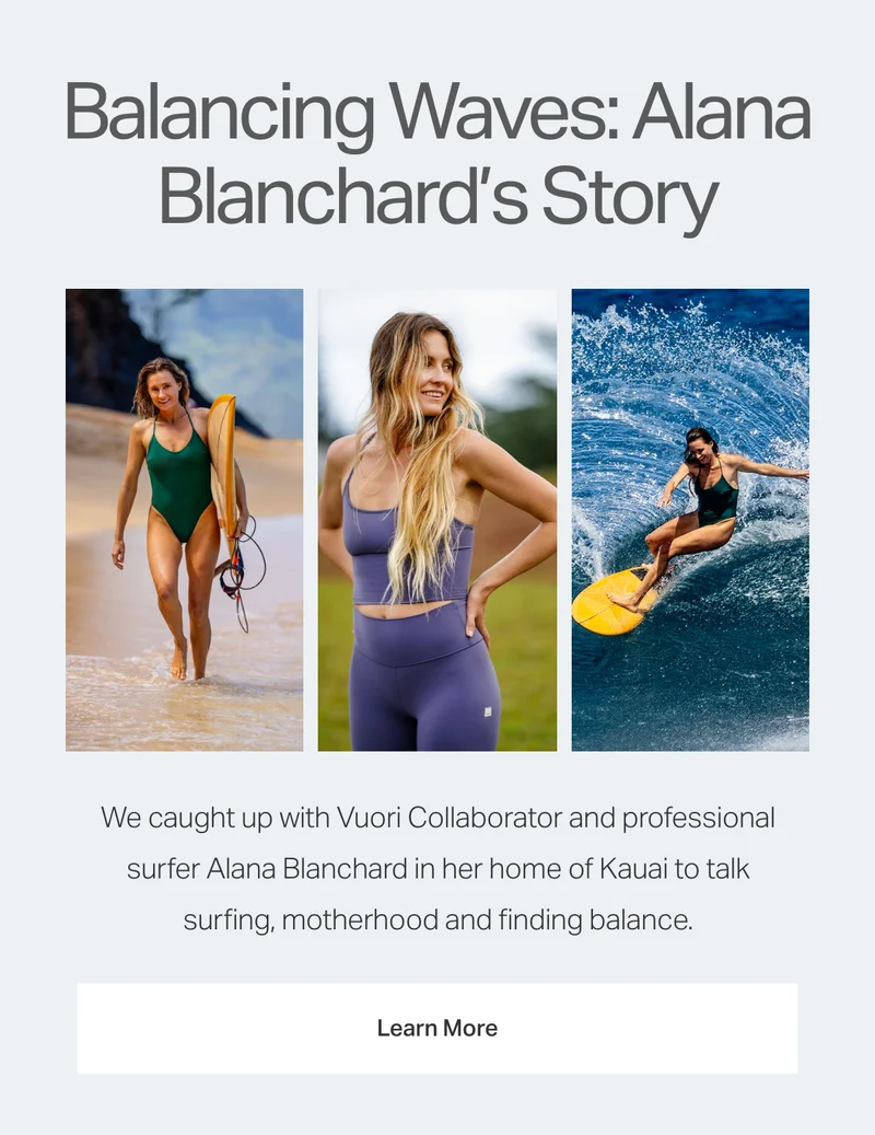 Balancing Waves: Alana Blanchard's Story