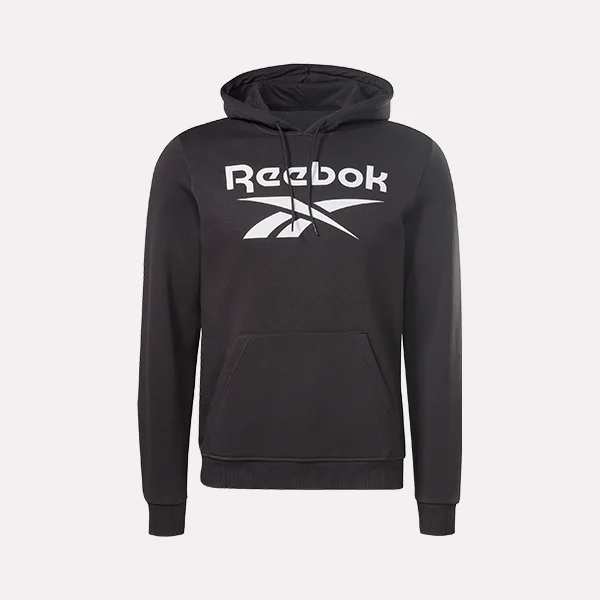 Fleece Stacked Logo Hoodie