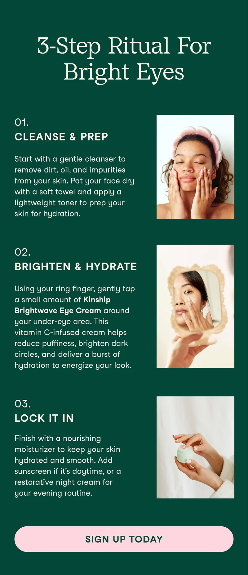 3-Step Ritual For Bright Eyes