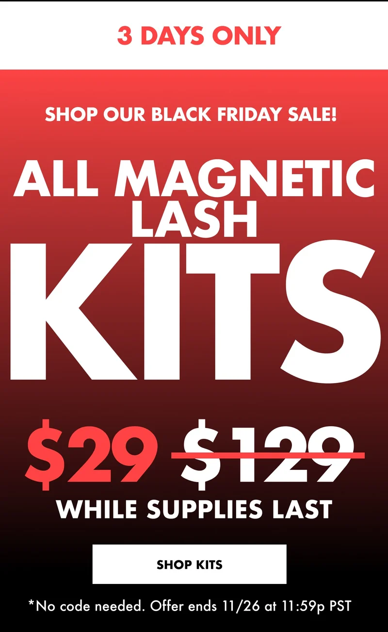 Our Black Friday Sale Starts Now!