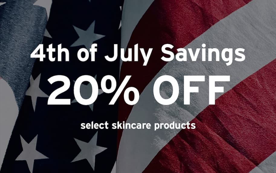 20% off skincare