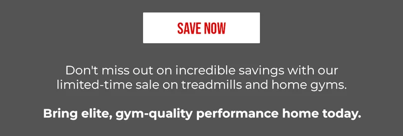 Trick or Tread - Save now on treads and home gyms
