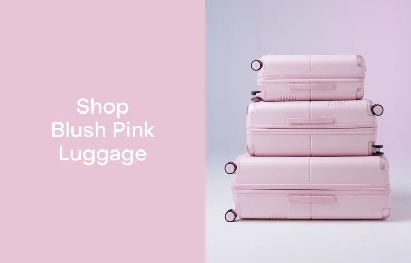 Shop Blush Pink Luggage