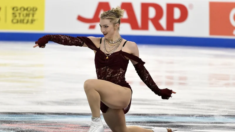 Amber Glenn has shown grace on and off the ice. Is this her medal moment at World Champs? Amber Glenn has shown grace on and off the ice. Is this her medal moment at World Champs?