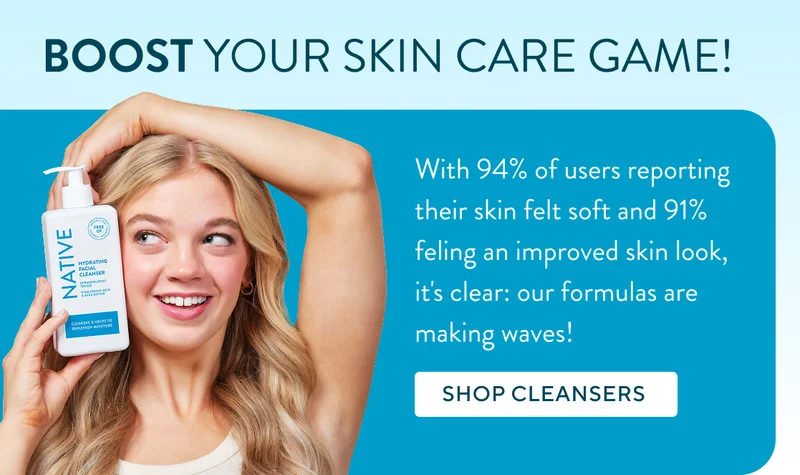 With 94% of users reporting their skin felt soft and 91% feeling an improved skin look, it's clear: our formulas are making waves!