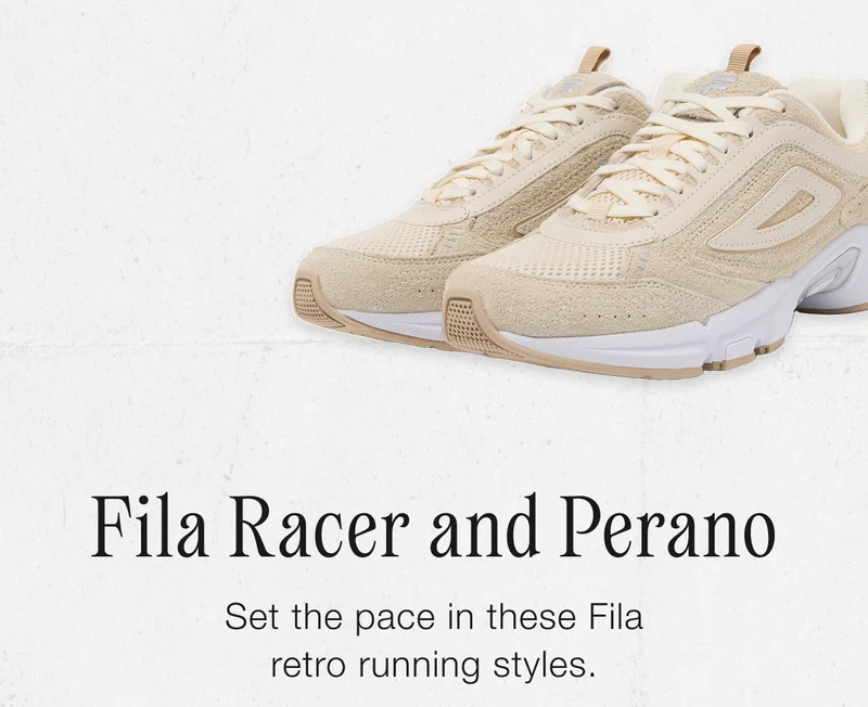 Fila Racer and Perano
