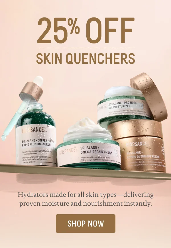 25% Off Hydrators