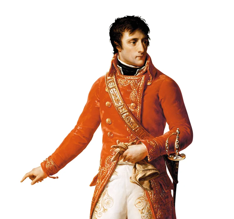 A detail from 'Napoleon as First Consul,' an 1802 painting by Antoine-Jean Gros. Musée de la Légion D'Honneur, Paris