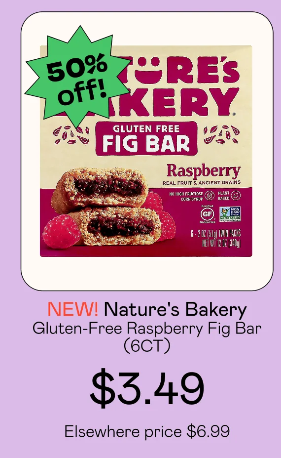 Gluten-Free Raspberry Fig Bar (6CT)