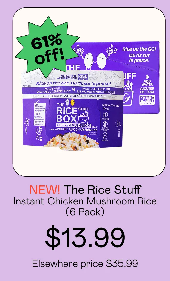 Instant Chicken Mushroom Rice (6 Pack)
