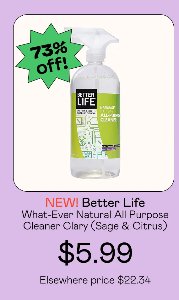 What-Ever Natural All Purpose Cleaner Clary - Sage & Citrus
