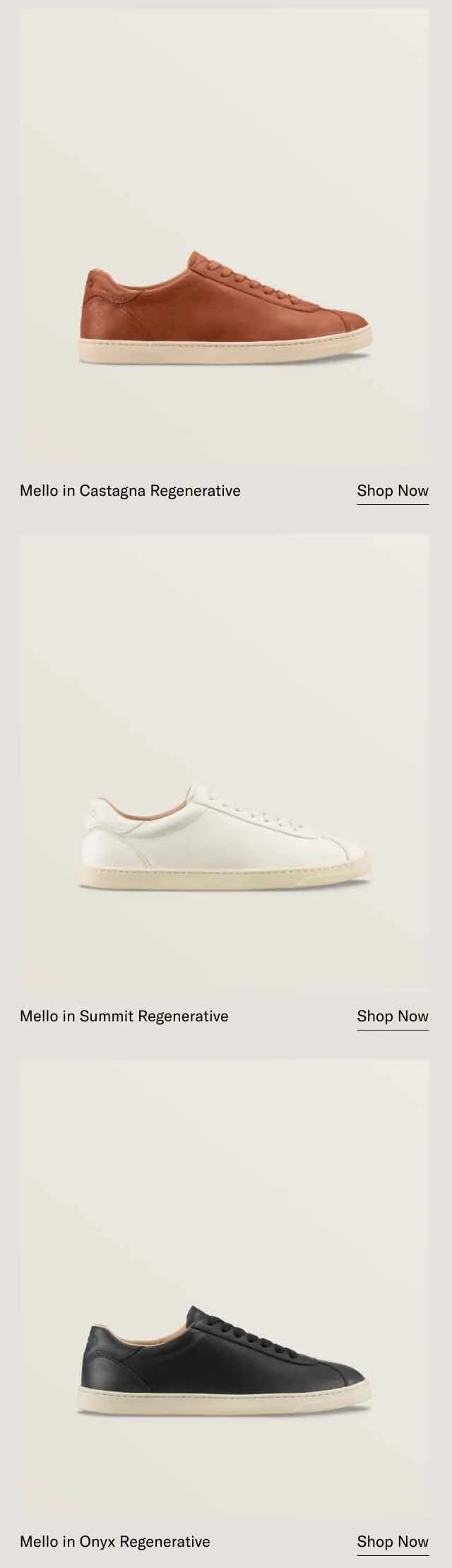 Mello in Castagna Regenerative-Shop Now. Mello in Summit Regenerative-Shop Now. Mello in Onyx Regenerative- Shop Now.