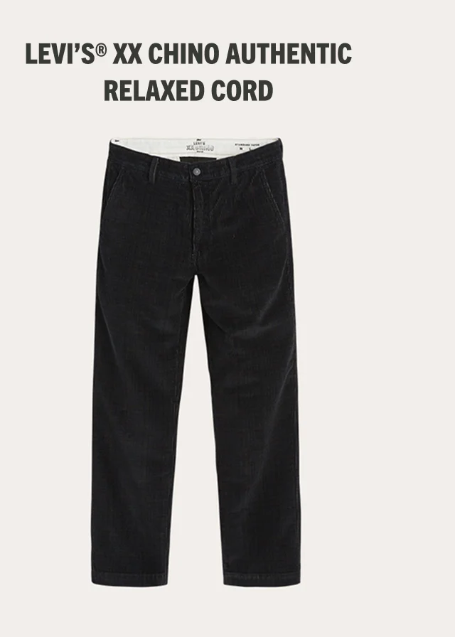 LEVI'S® XX CHINO AUTHENTIC RELAXED CORD