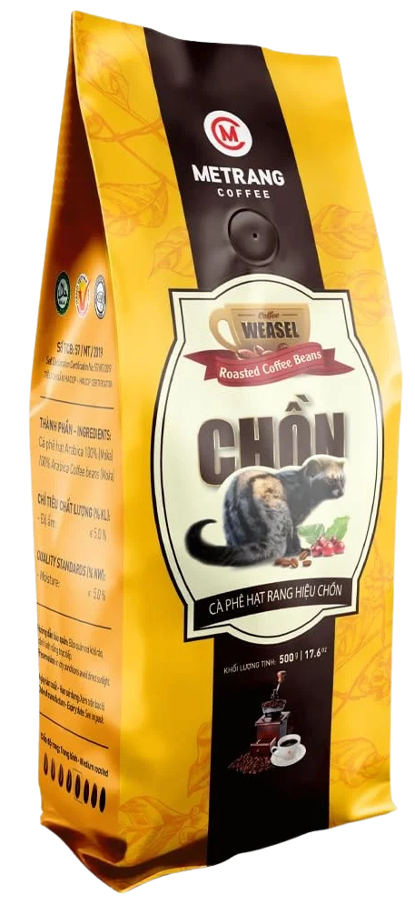 Image of Metrang Coffee Vietnamese Whole Bean Medium Roast Coffee