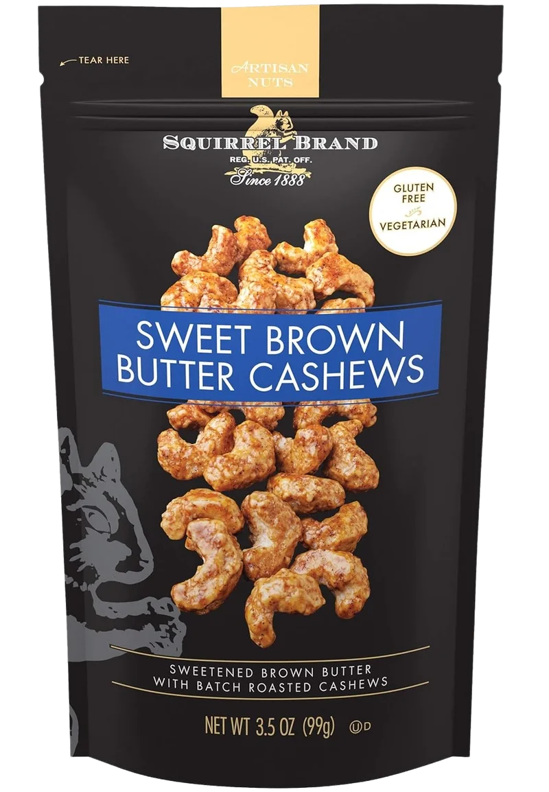 Image of Squirrel Brand Sweet Brown Butter Nut Cashews