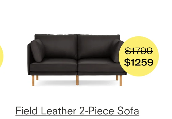 FIELD LEATHER SOFA