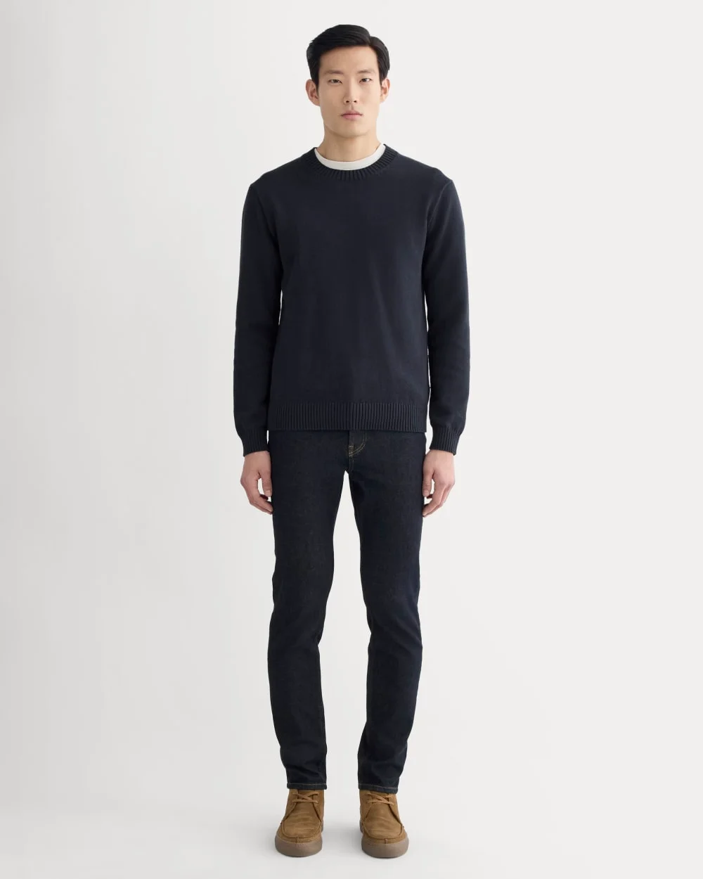 Image of The Slim 4-Way Stretch Organic Jean | Uniform  | Dark Indigo