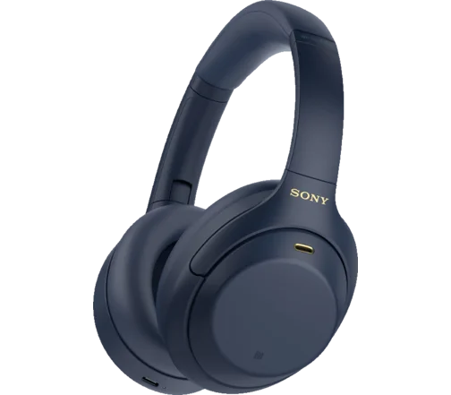 Sony WH-1000XM4 Wireless Premium Noise Canceling Over-The-Ear Headphones, Blue